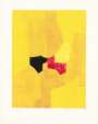 Serge Poliakoff: Composition Jaune - Signed Print