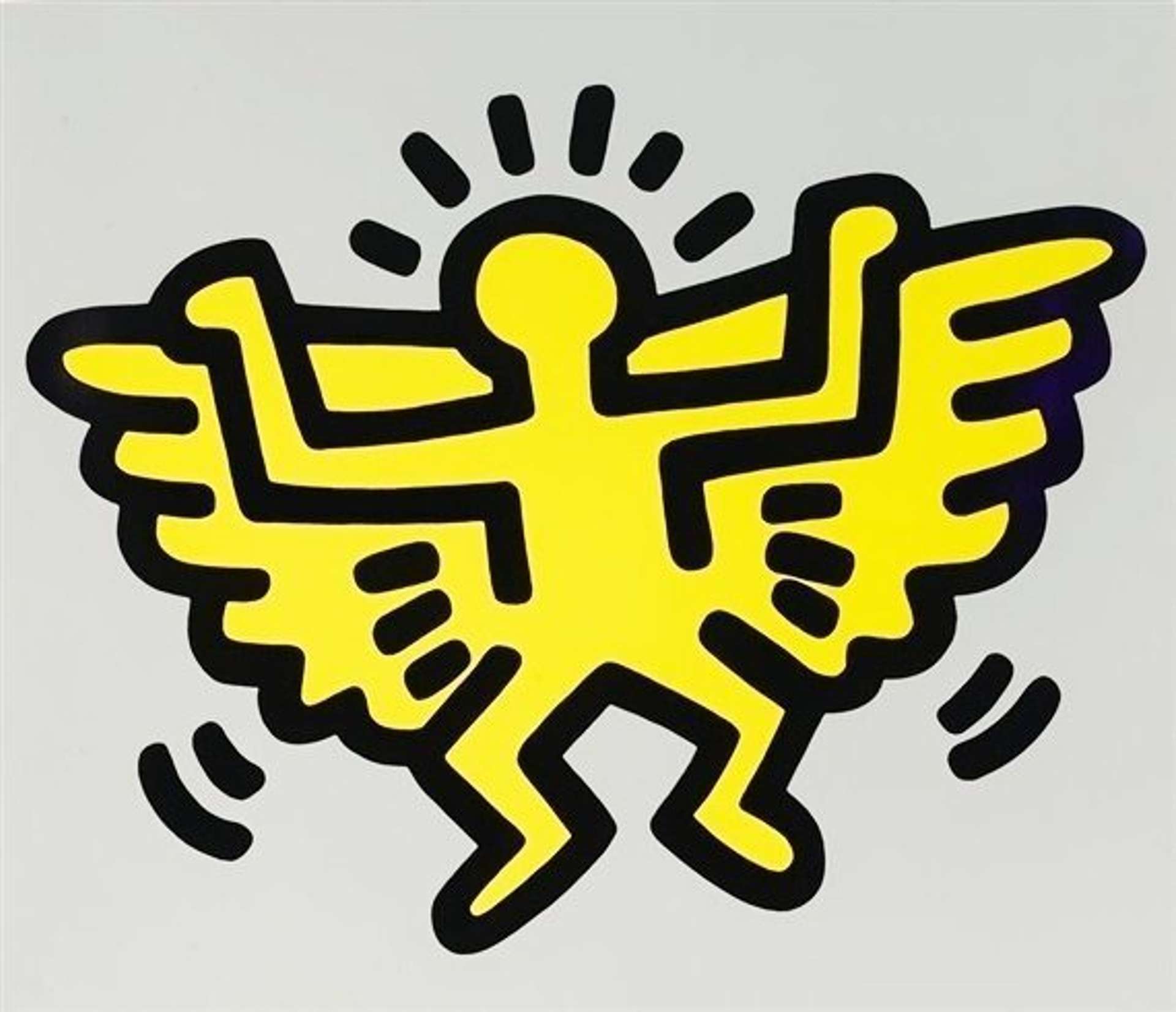 Angel by Keith Haring