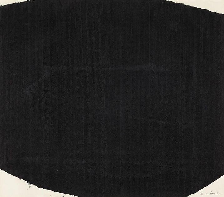 Richard Serra Core (Signed Print) 1987