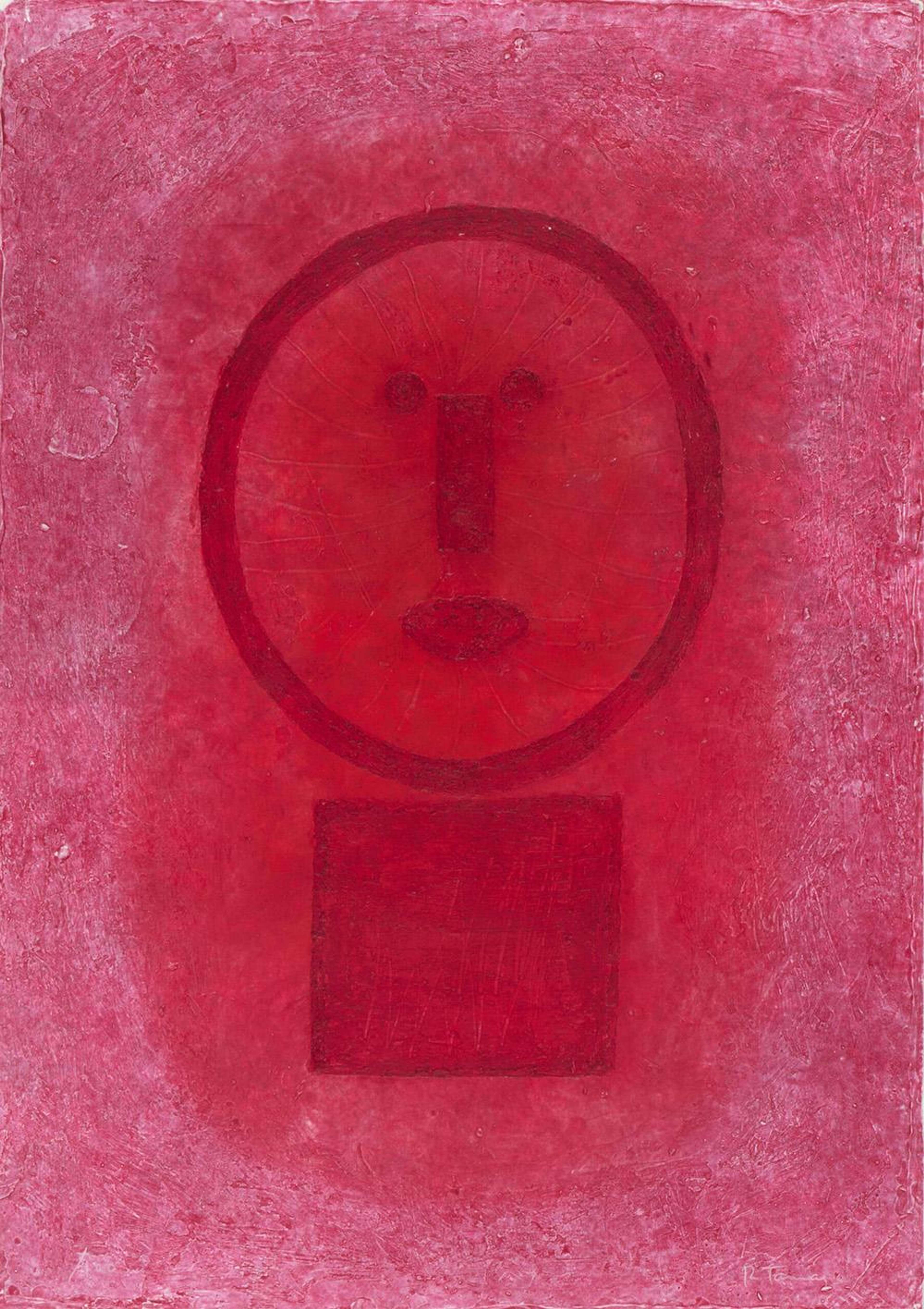 Cara En Rojo - Signed Print by Rufino Tamayo 1977 - MyArtBroker