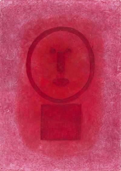 Cara En Rojo - Signed Print by Rufino Tamayo 1977 - MyArtBroker