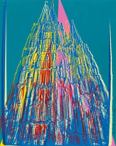 Cologne Cathedral - Signed Print by Andy Warhol 1985 - MyArtBroker