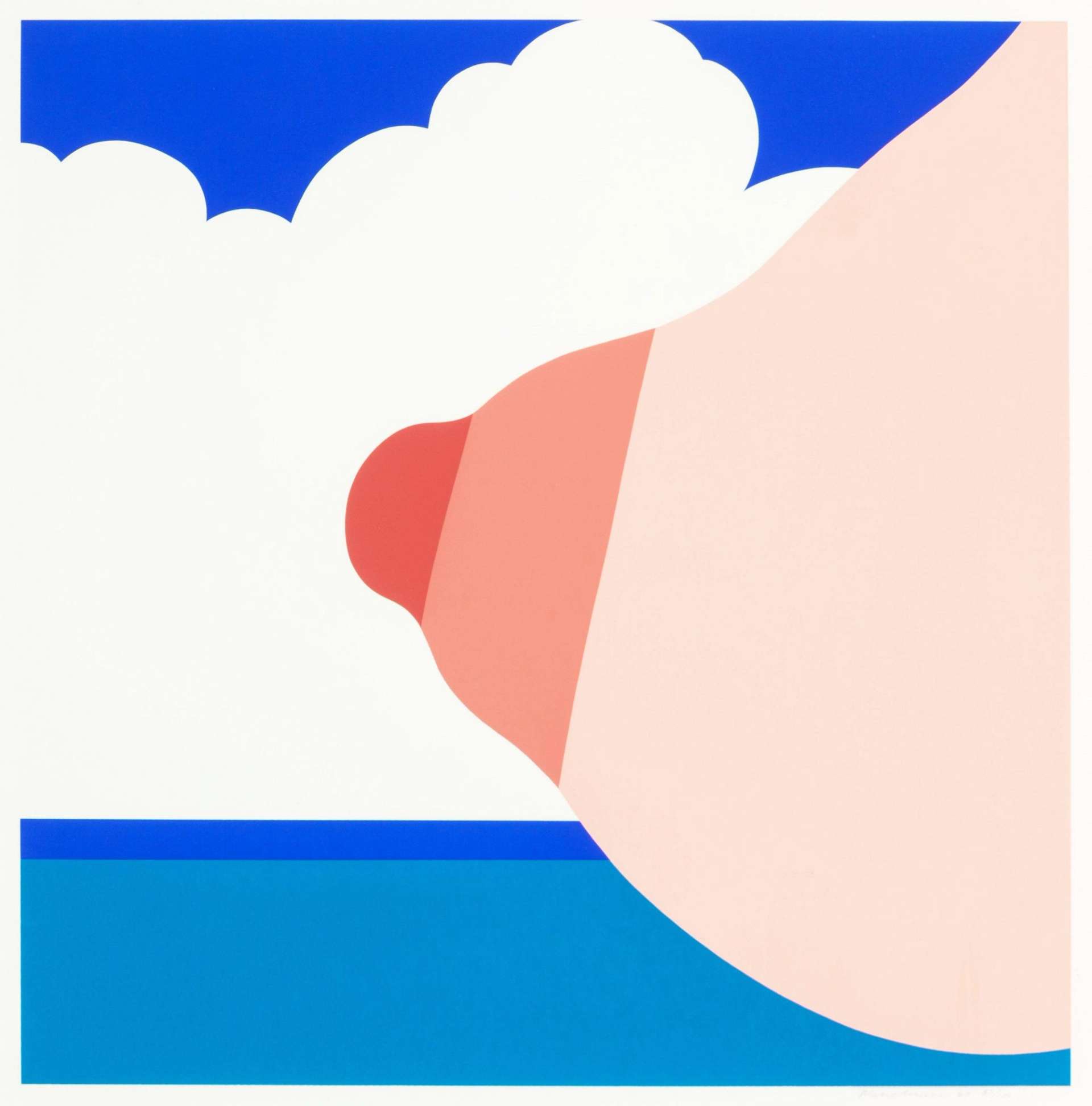 Seascape (Tit) - Signed Print by Tom Wesselmann 1967 - MyArtBroker