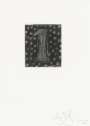 Jasper Johns: 1 (ULAE 157) - Signed Print