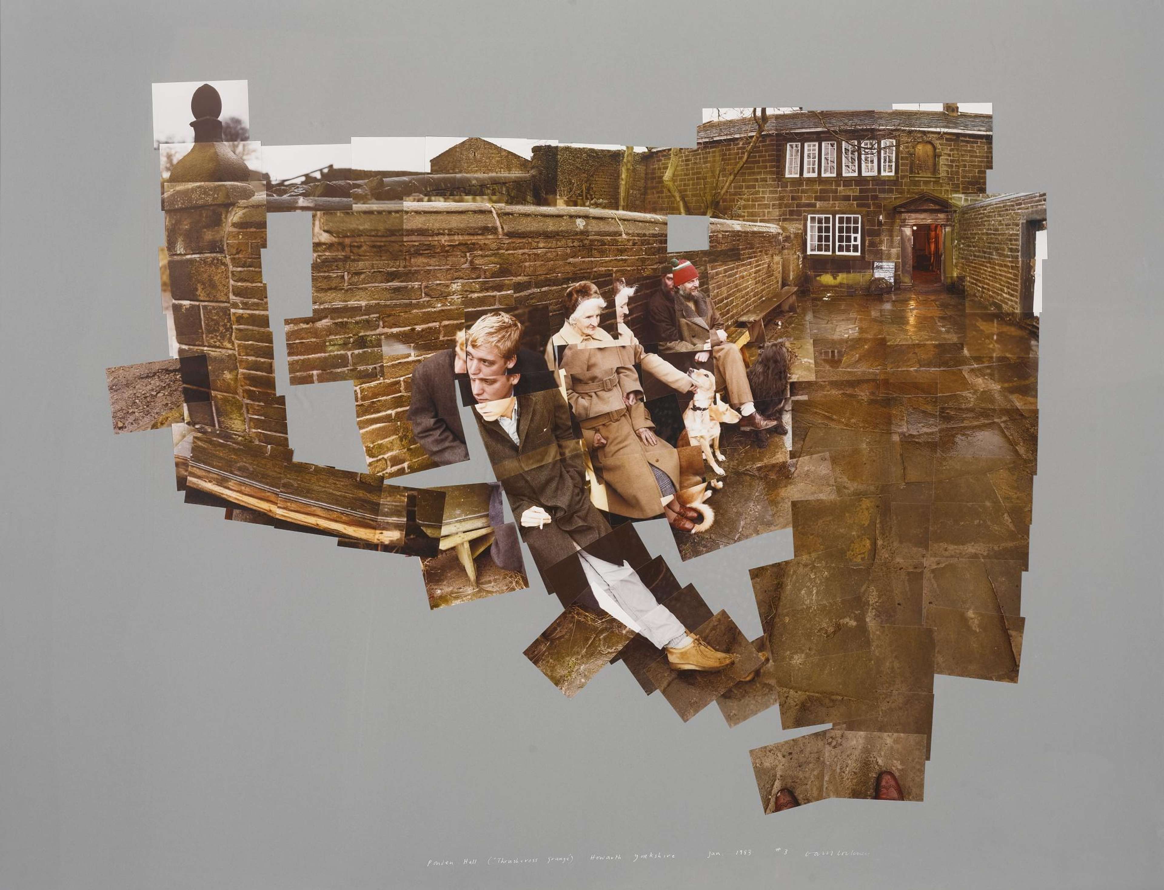 Ponden Hall (Thrushcross Grange) Howarth Yorkshire Jan 1983 - Signed Print by David Hockney 1983 - MyArtBroker