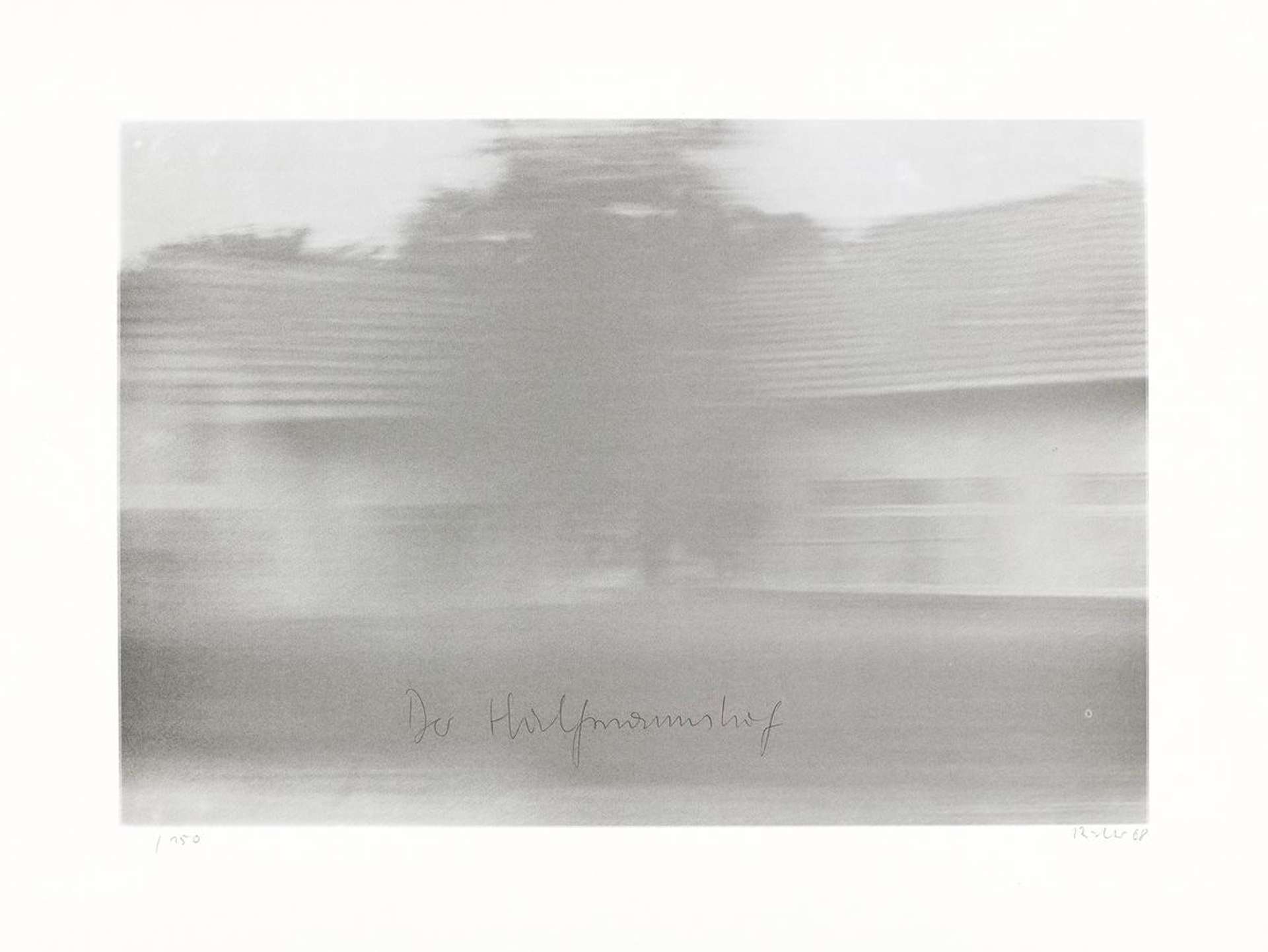 Gerhard Richter: Halfmannshof - Signed Print