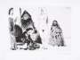 Pablo Picasso: Young Man Kneeling before Nude With Procuress And Others - Signed Print