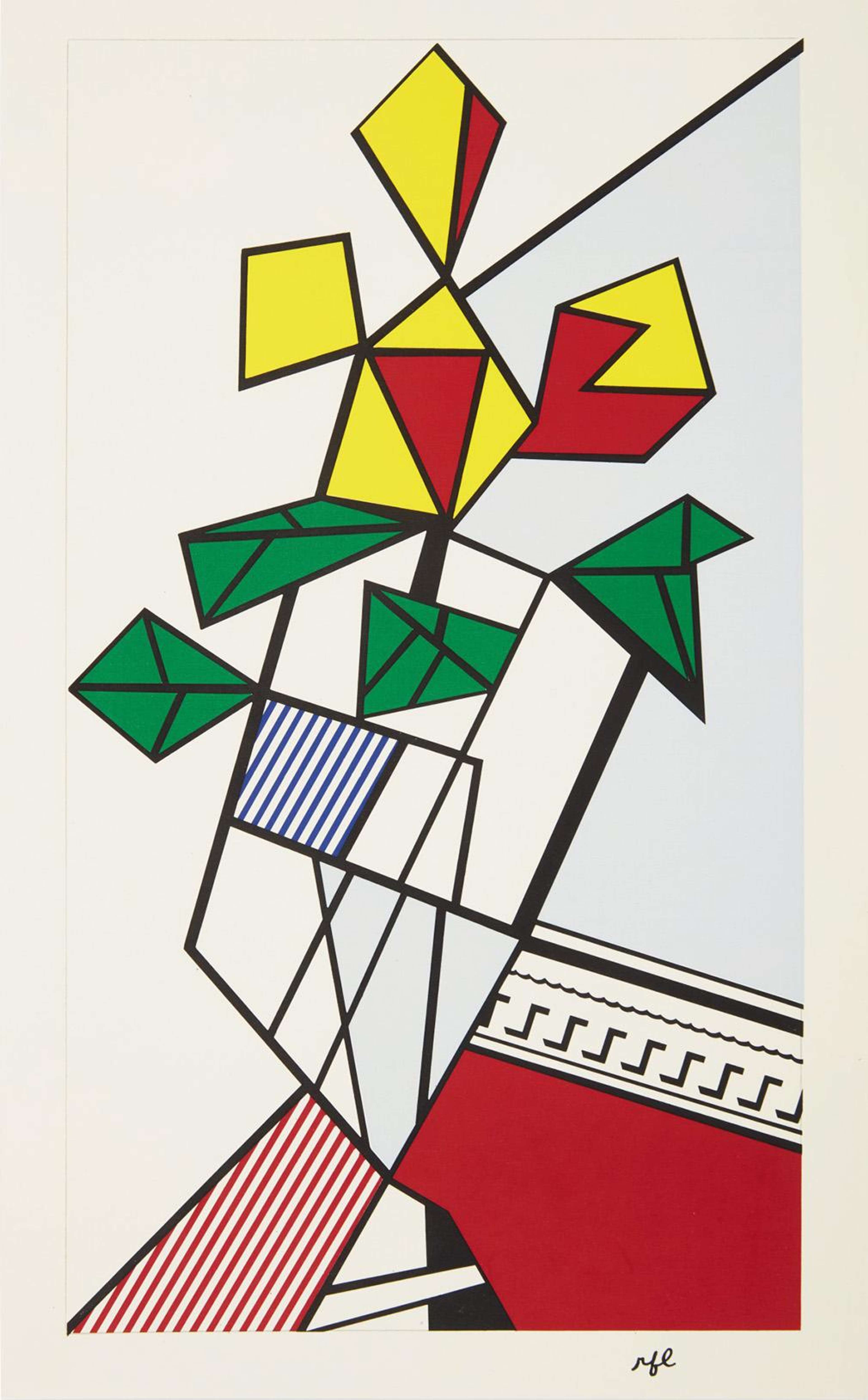 Flowers - Signed Print by Roy Lichtenstein 1973 - MyArtBroker