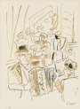 Fernand Leger: Le Cafe - Signed Print