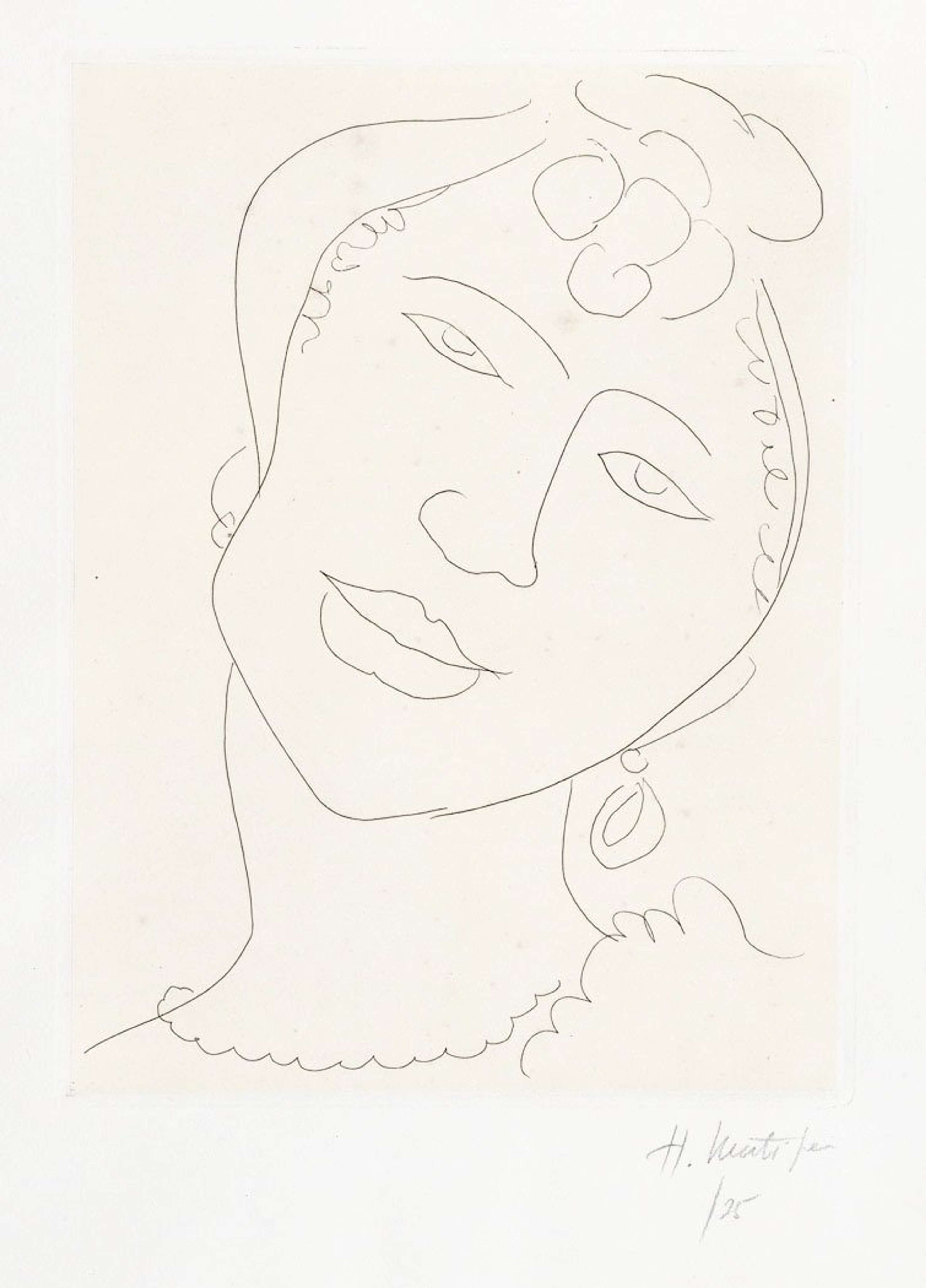 Martiniquaise - undefined by Henri Matisse 1947 - MyArtBroker