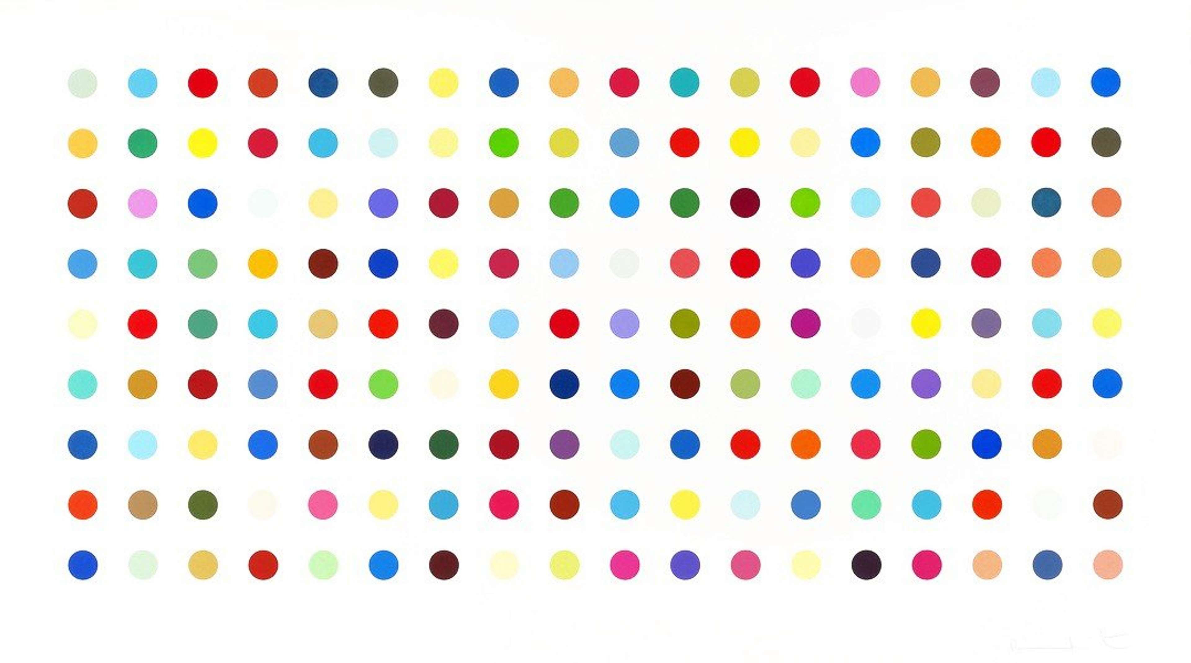 Tetrahydrocannabinol by Damien Hirst