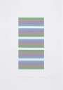 Bridget Riley: Intervals 3 (blue/green) - Signed Print