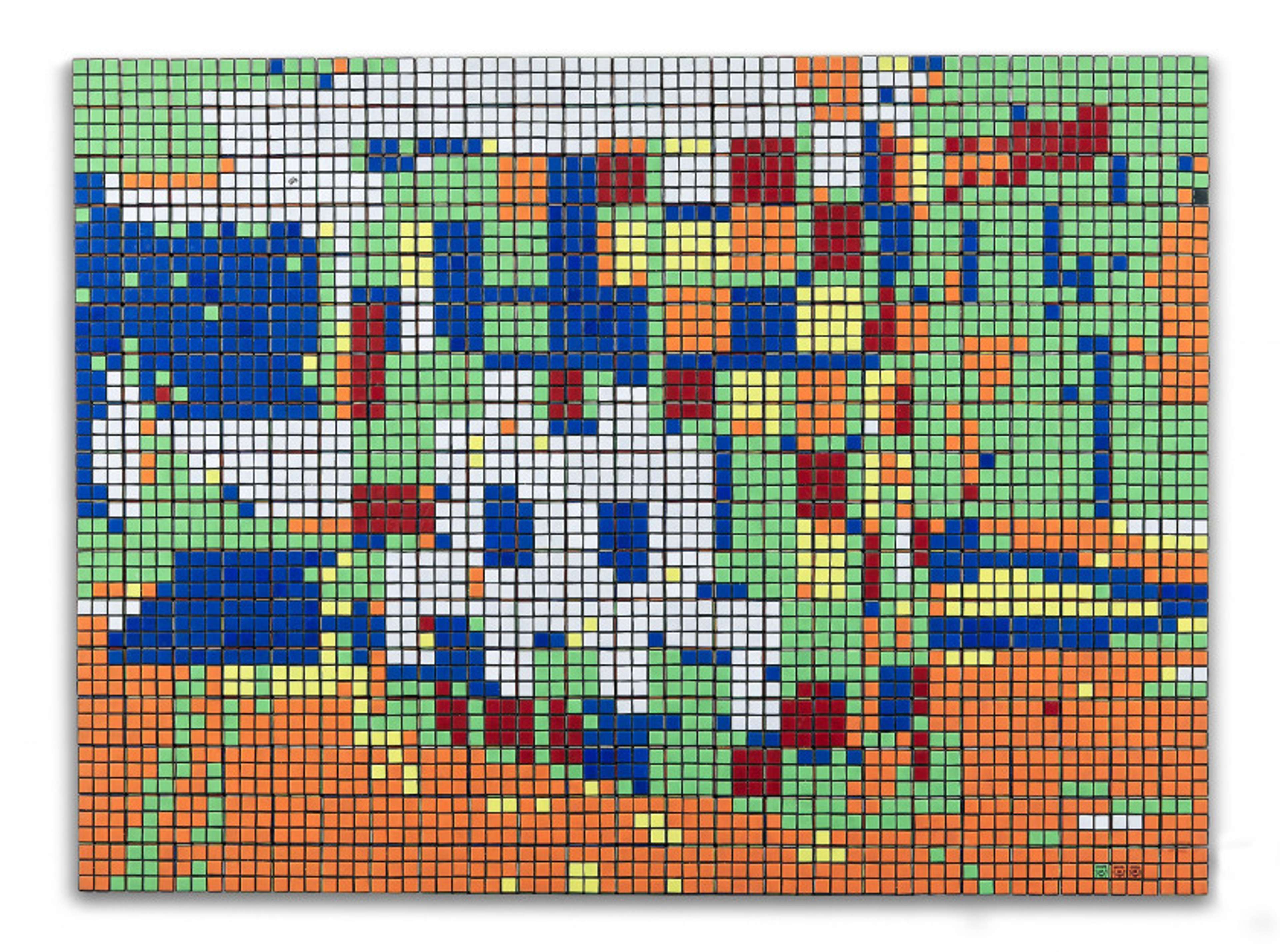 Rubik Space by Invader 