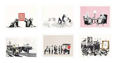Banksy: Barely Legal LA Set - Unsigned Print