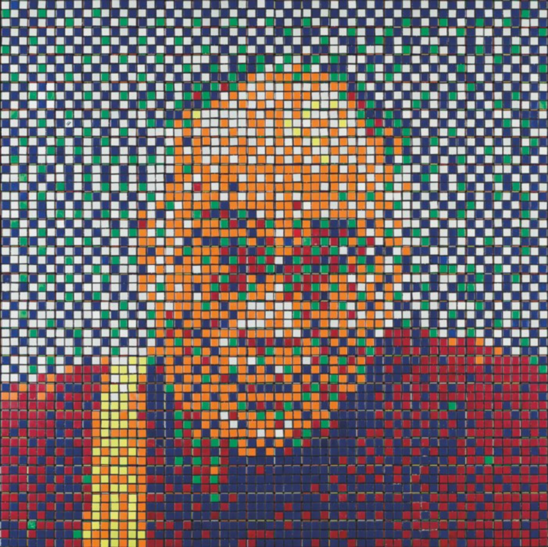 400 Chinese Cubes by Invader