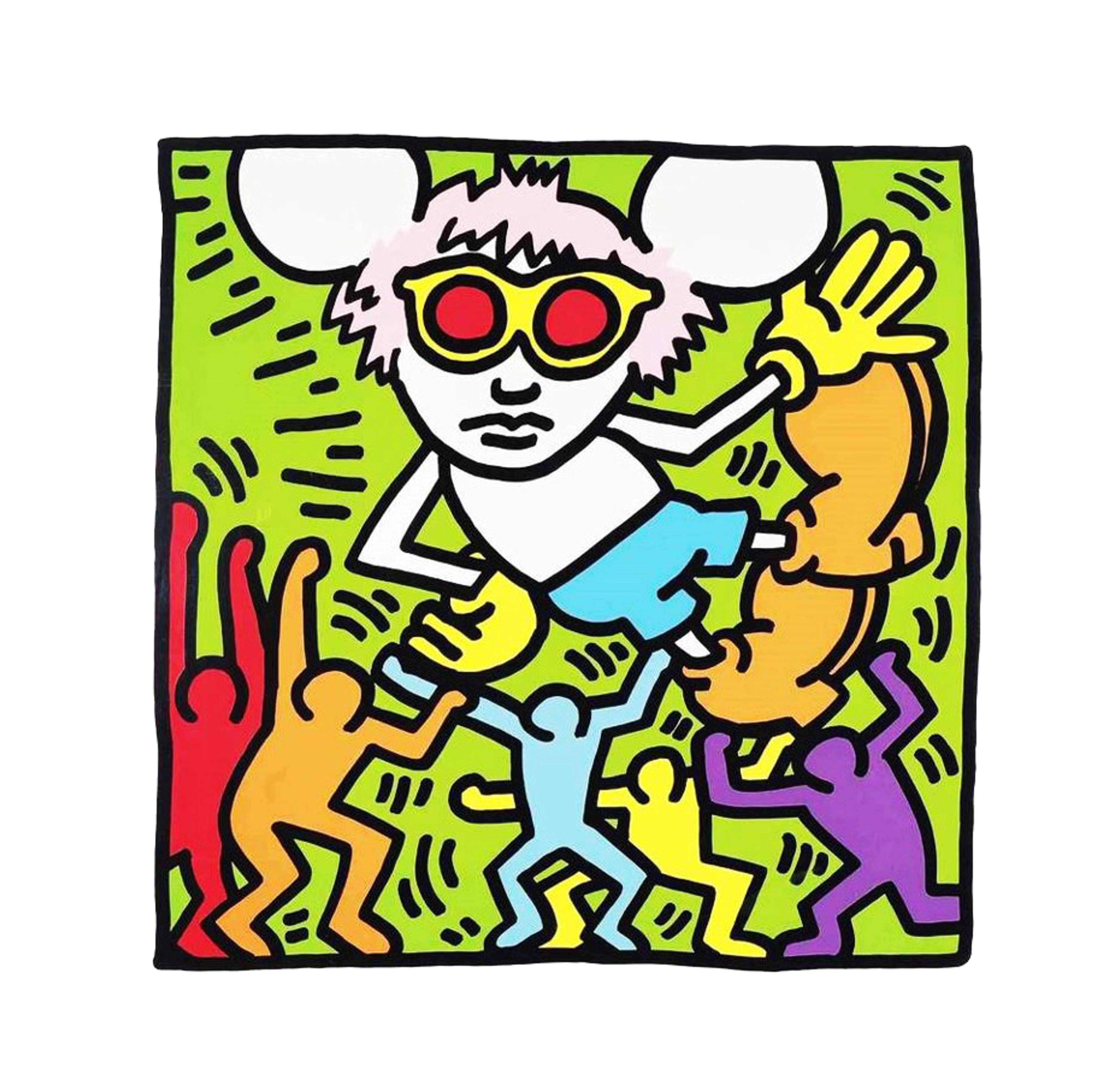 Andy Mouse 2 - Keith Haring 1986 - MyArtBroker