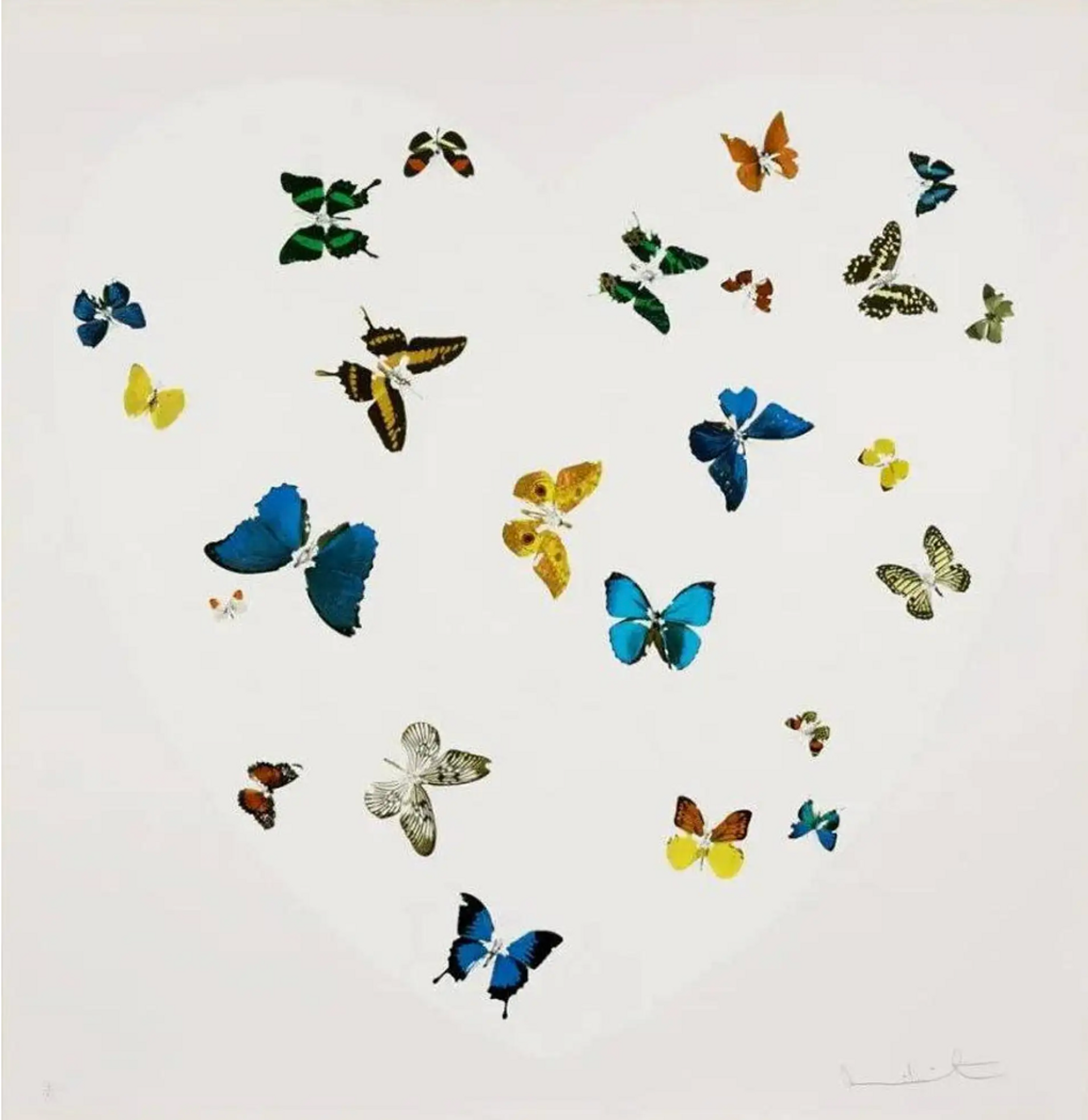 Love Is All You Need by Damien Hirst