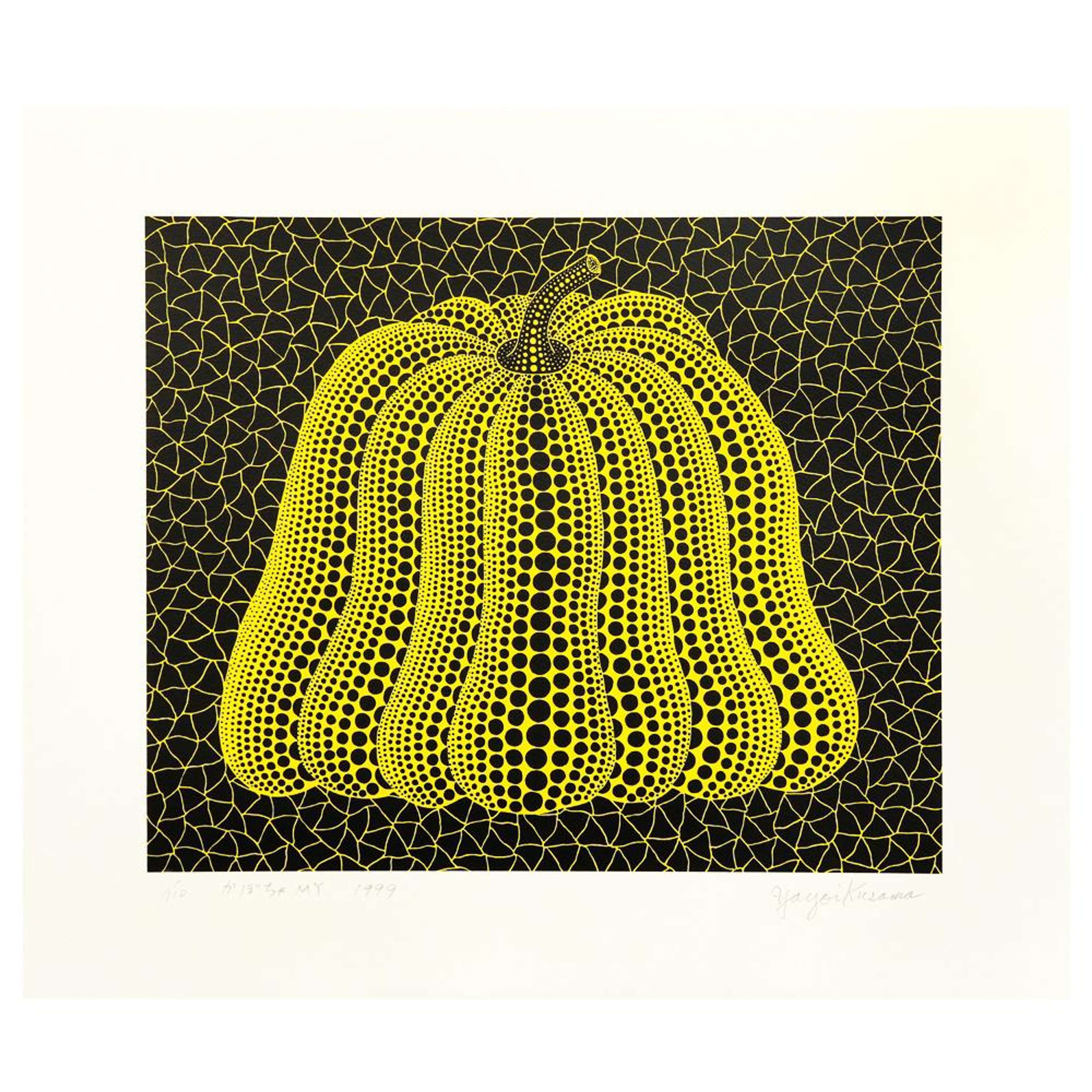 Pumpkin MY - Signed Print by Yayoi Kusama 1999 - MyArtBroker