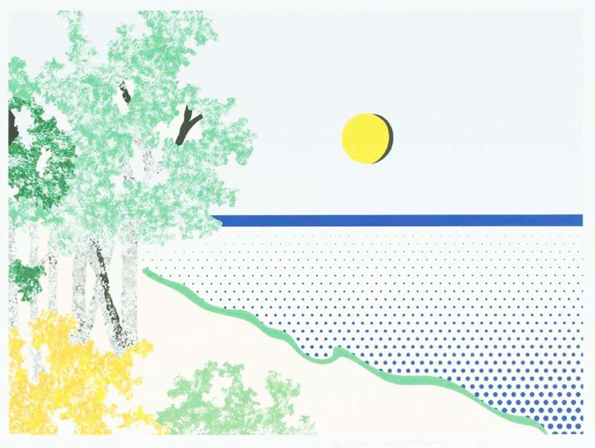 Roy Lichtenstein: Titled - Signed Print