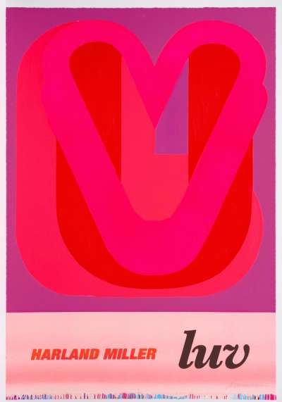 LUV - Signed Print by Harland Miller 2023 - MyArtBroker