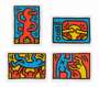 Keith Haring: Untitled 1987 (complete set) - Signed Print