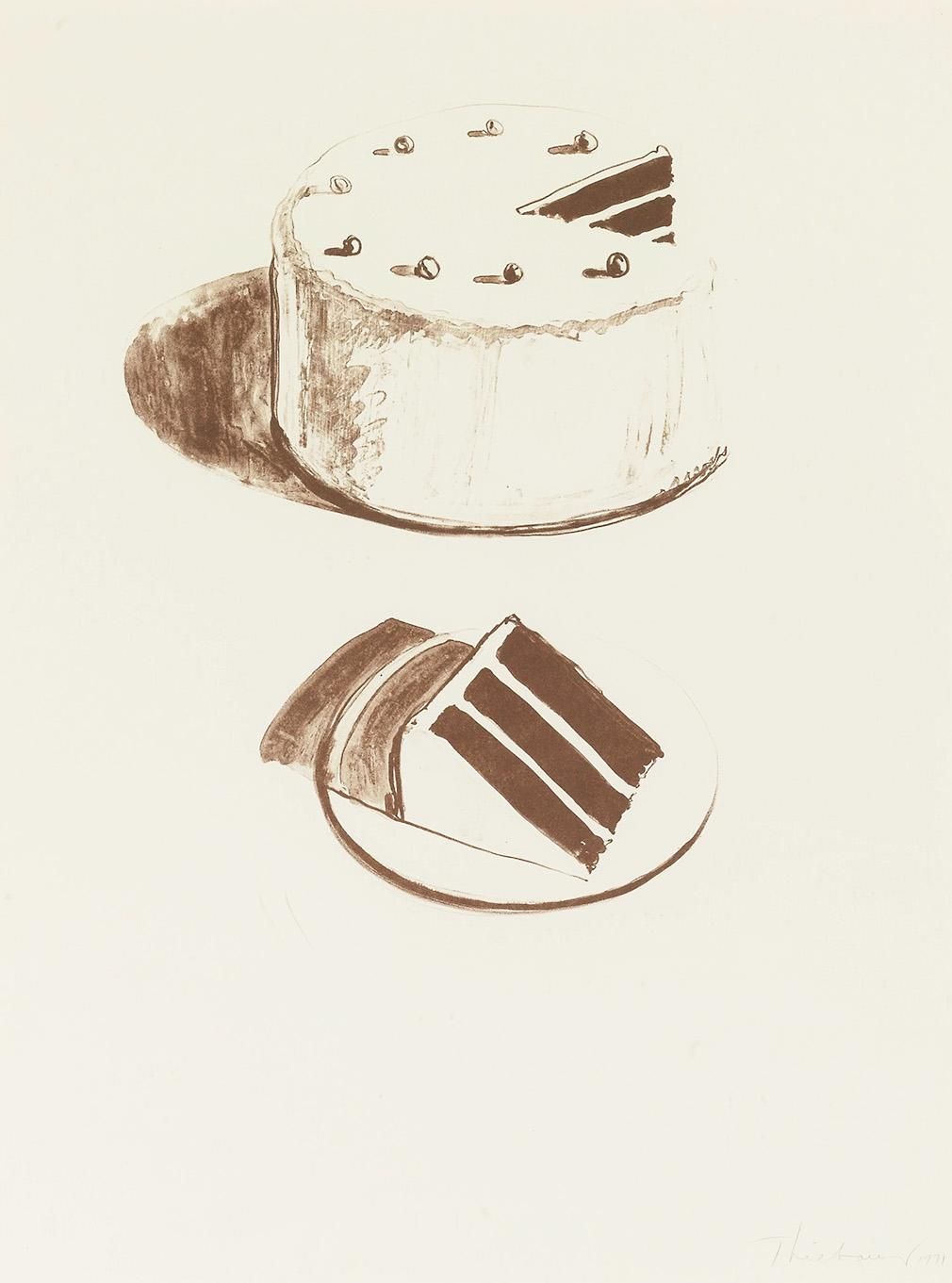 Wayne Thiebaud | Toy Counter, from Seven Still Lives and a