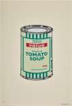 Soup Can (mint, emerald and cherry) - Signed Print