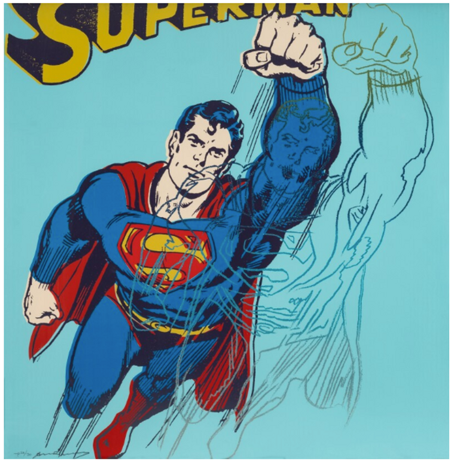 Superman (TP) by Andy Warhol - MyArtBroker 
