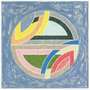 Frank Stella: Sinjerli Variation IIA (Squared With Colored Ground) - Signed Print