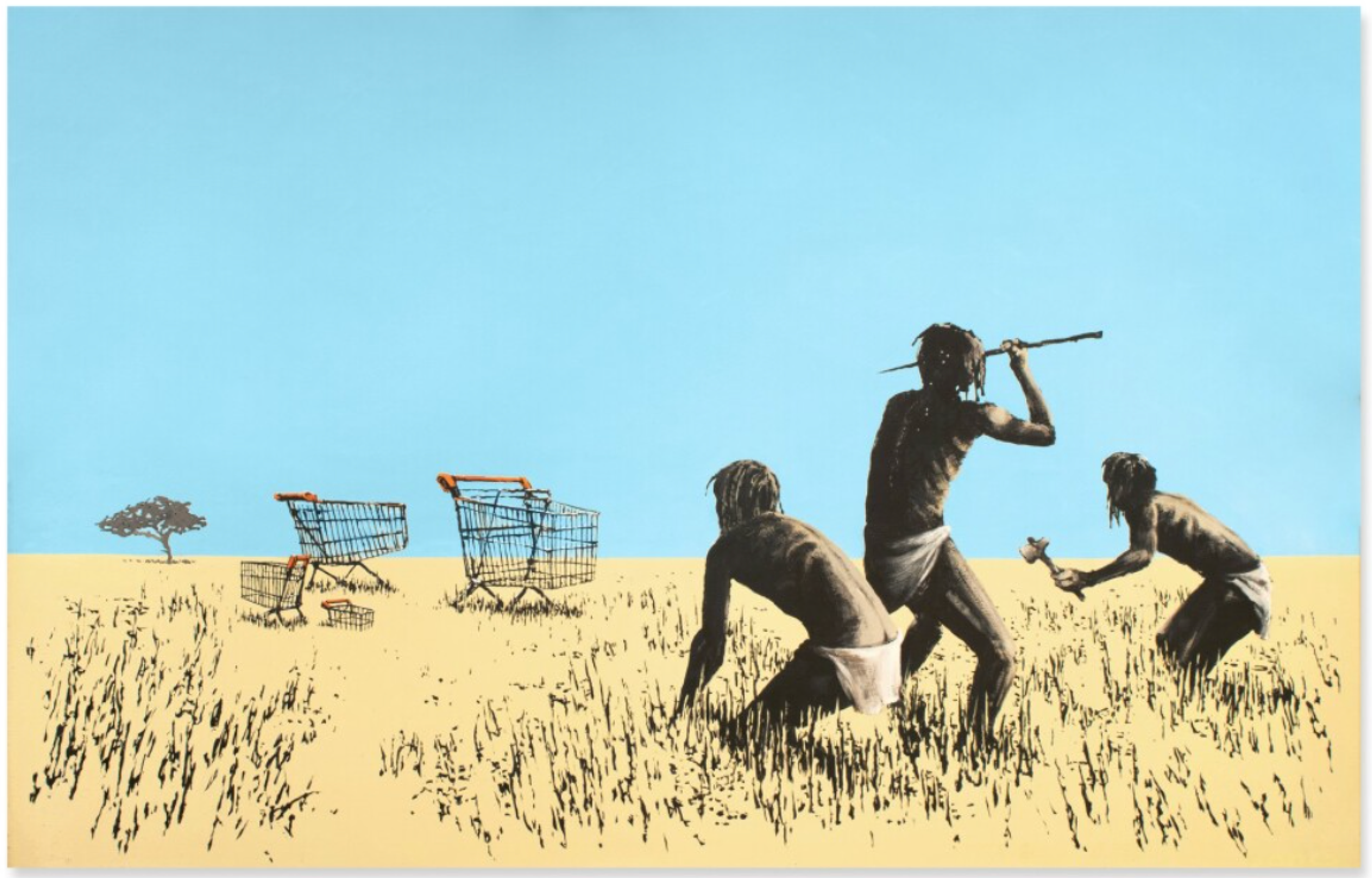 Trolley Hunters by Banksy - Sotheby's