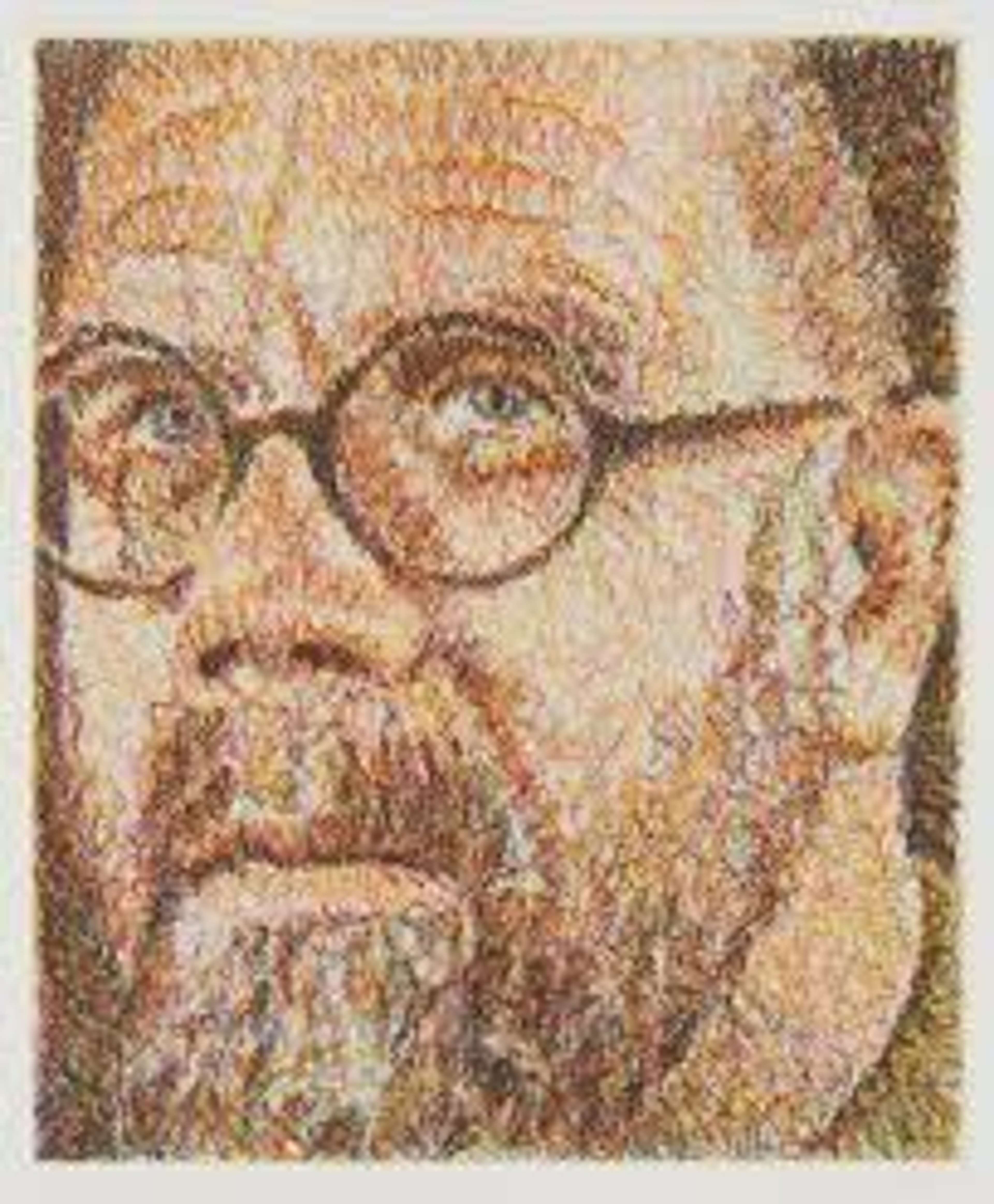 Self-Portrait (etching) - Signed Print by Chuck Close 2000 - MyArtBroker