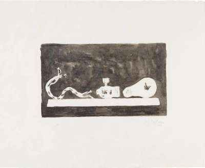 Light Bulb (ULAE 24) - Signed Print by Jasper Johns 1966 - MyArtBroker