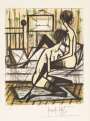 Bernard Buffet: Jeux De Dames VIII - Signed Print