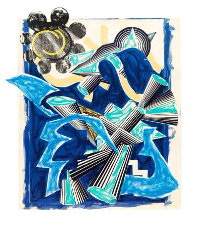 Frank Stella: Had Gadya (back cover) - Signed Print