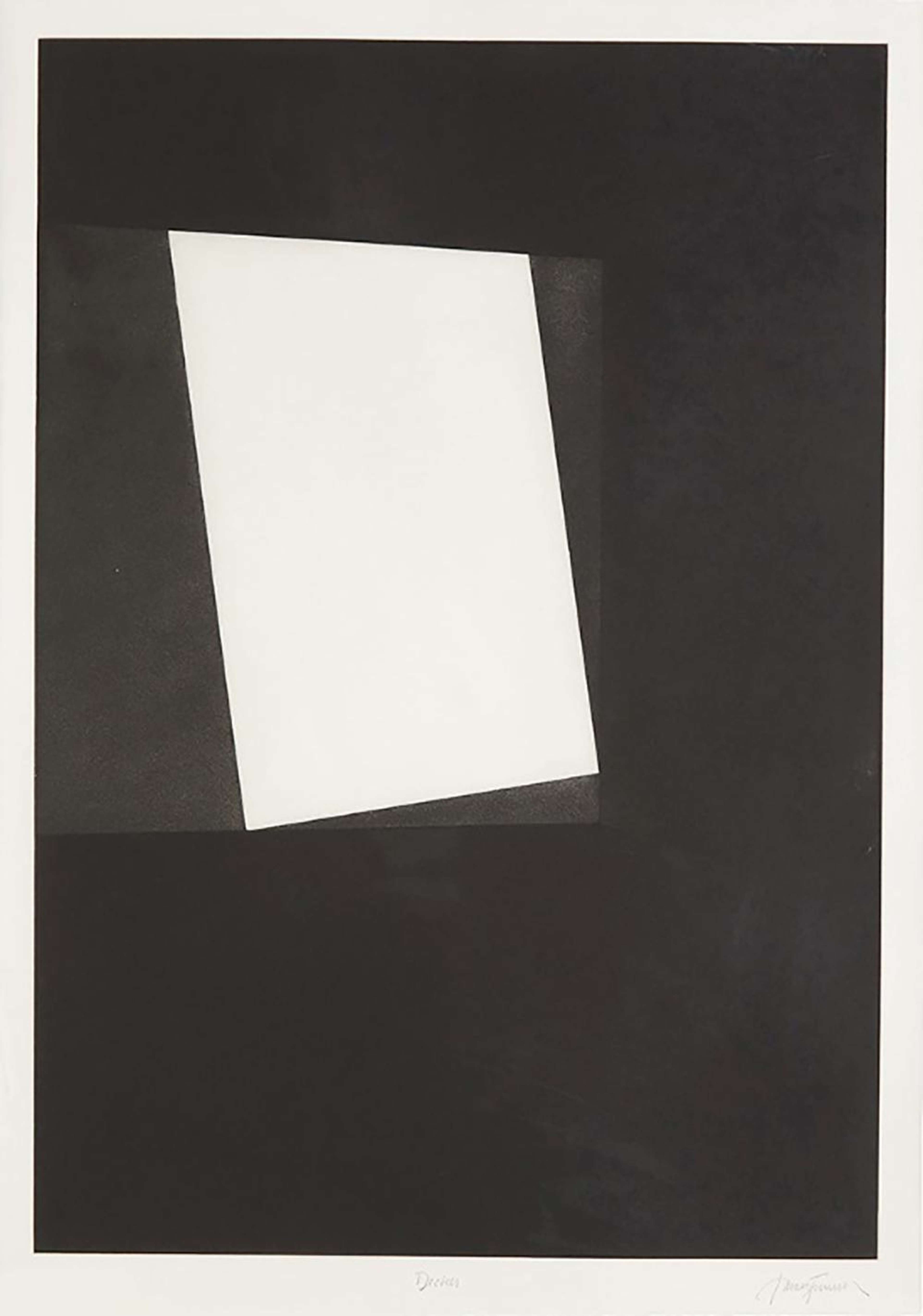 Decker - Signed Print by James Turrell 1989 - MyArtBroker