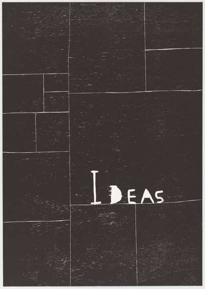 Untitled (Ideas) - Signed Print by David Shrigley 2008 - MyArtBroker