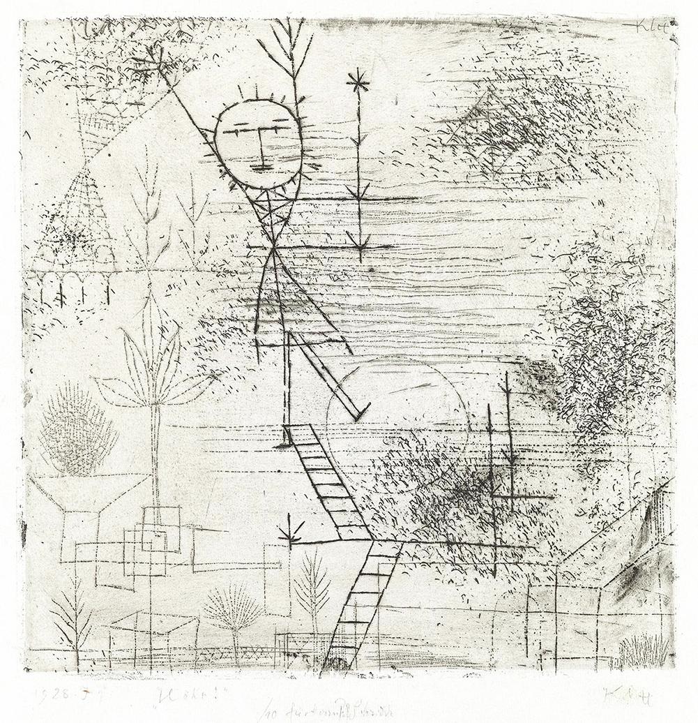 Paul Klee Höhe! (Signed Print) 1928 | MyArtBroker