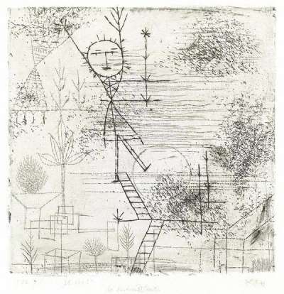 Höhe! - Signed Print by Paul Klee 1928 - MyArtBroker