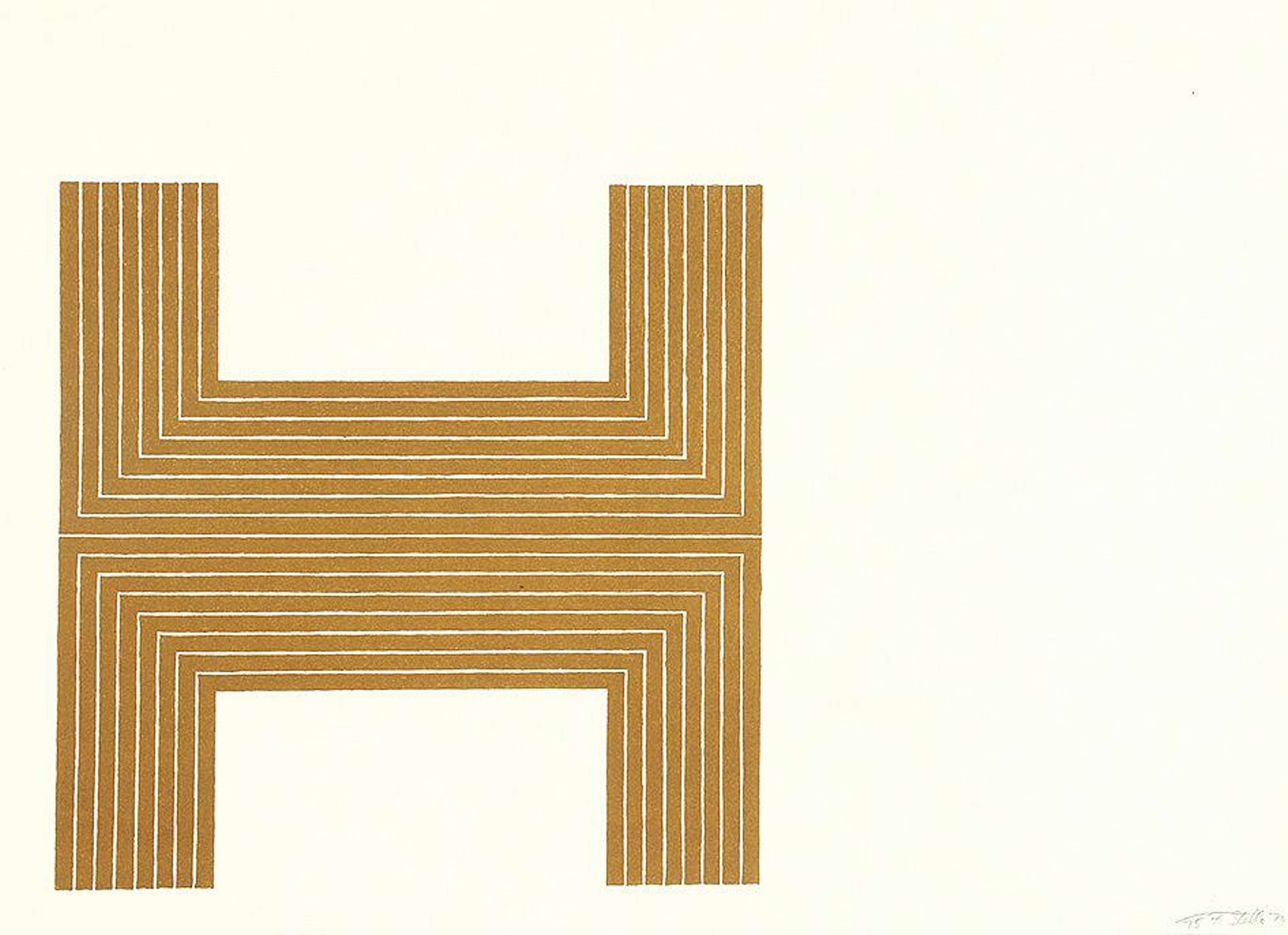 Pagosa Springs - Signed Print by Frank Stella 1970 - MyArtBroker