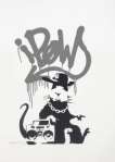 Gangsta Rat (AP grey) - Signed Print