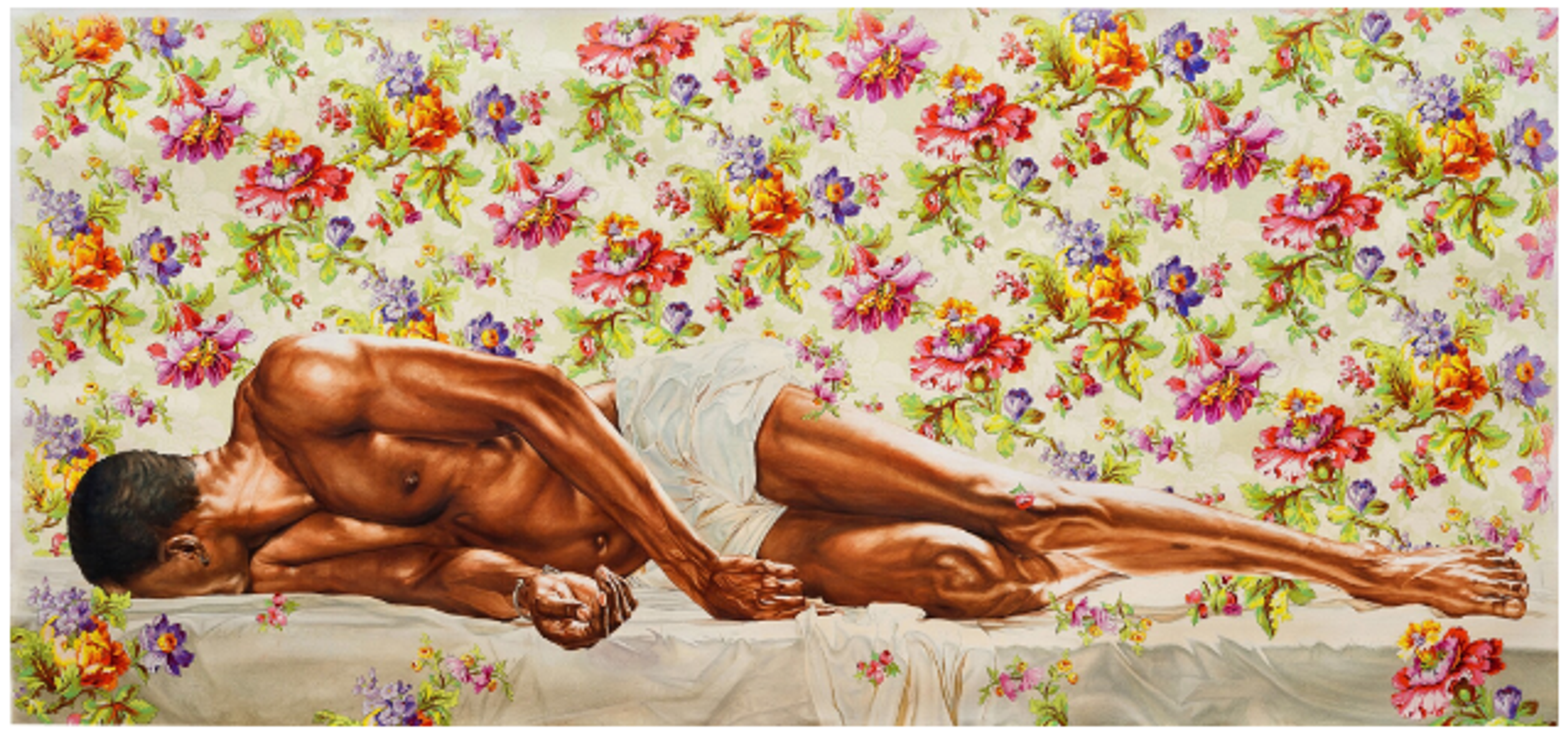 The Virgin Martyr St. Cecilia by Kehinde Wiley - Sotheby's 