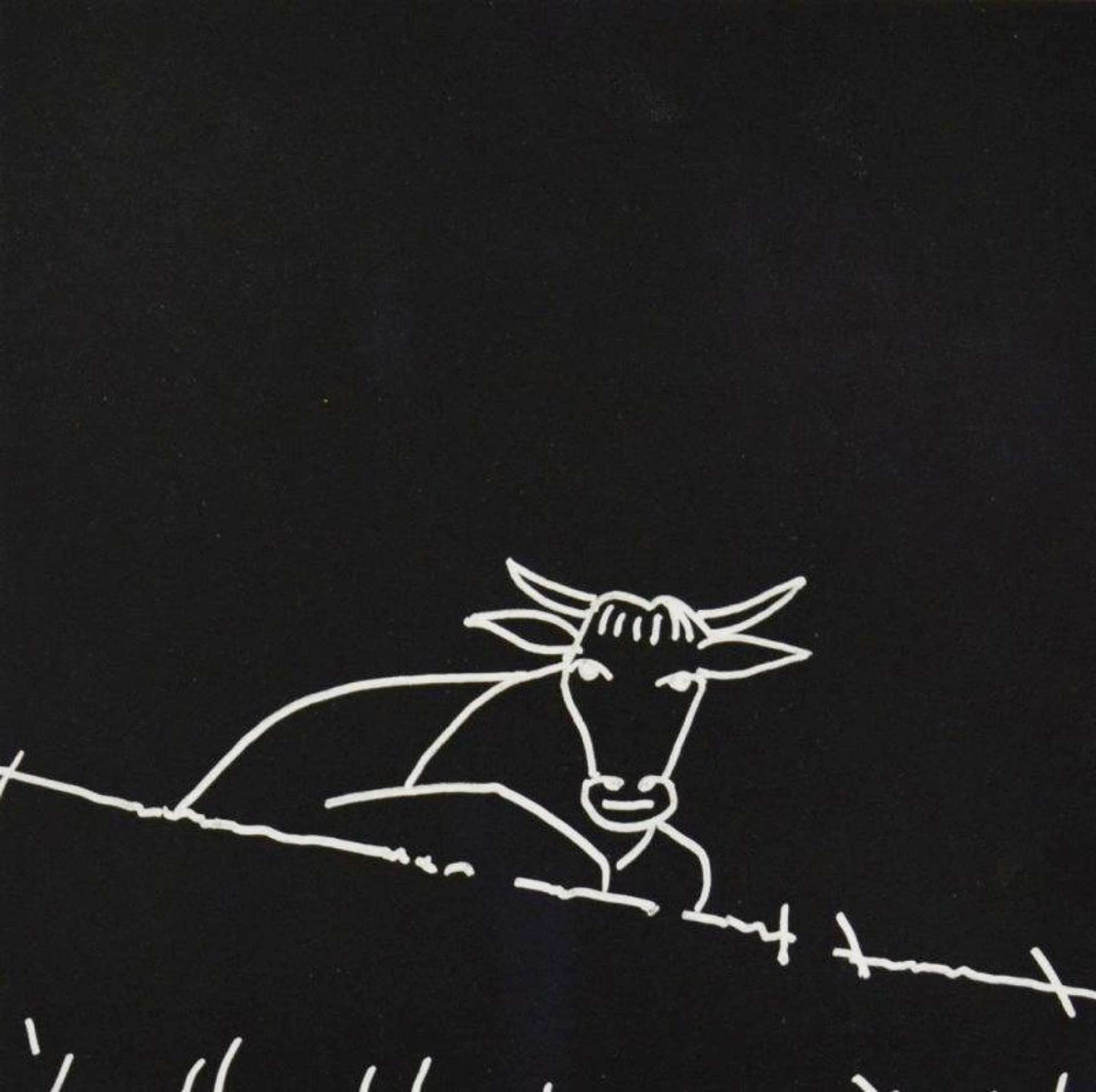 Alex Katz: Cow - Signed Print