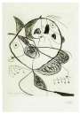 Joan Miró: Les Revenants No.5, Black Proof Edition - Signed Print