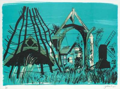 Avoncroft Museum - Signed Print by John Piper 1976 - MyArtBroker