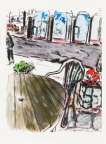 Sidewalk Cafe (2011) - Signed Print