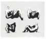 Henry Moore: Four Reclining Figures (C. 333) - Signed Print