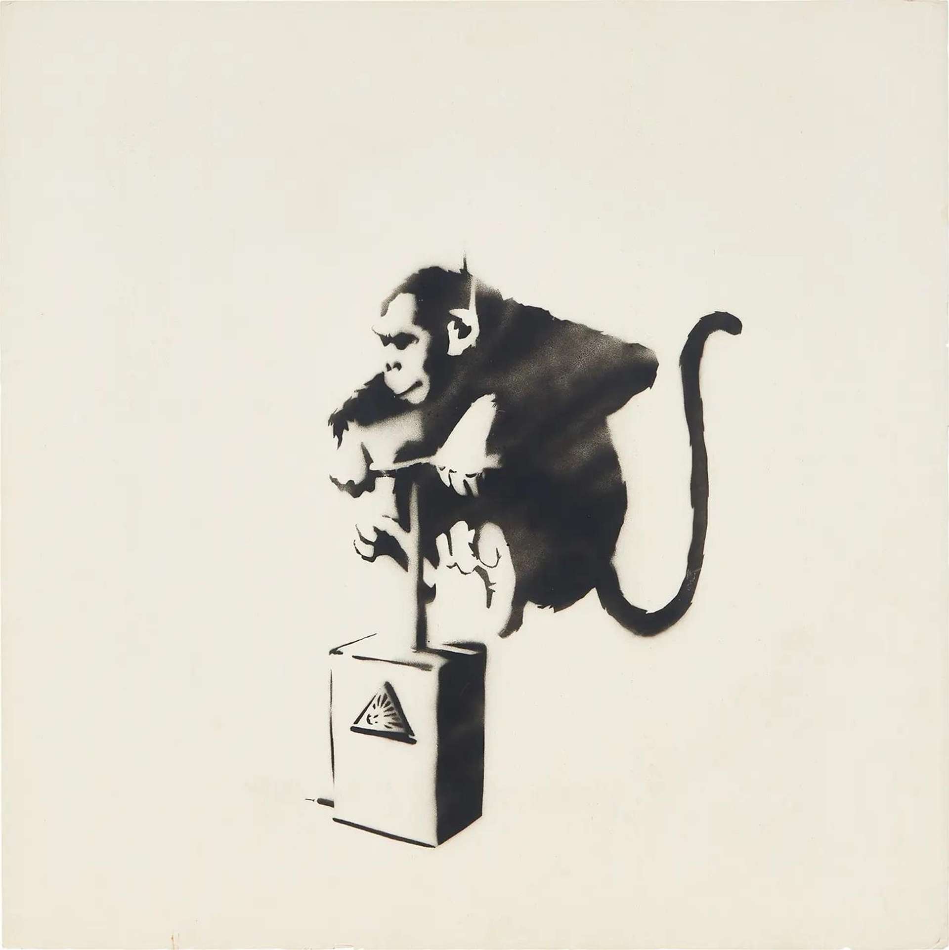 Monkey Detonator by Banksy - MyArtBroker