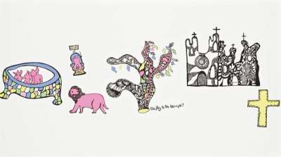 The Key To The Treasure - Unsigned Print by Niki de Saint Phalle 1968 - MyArtBroker