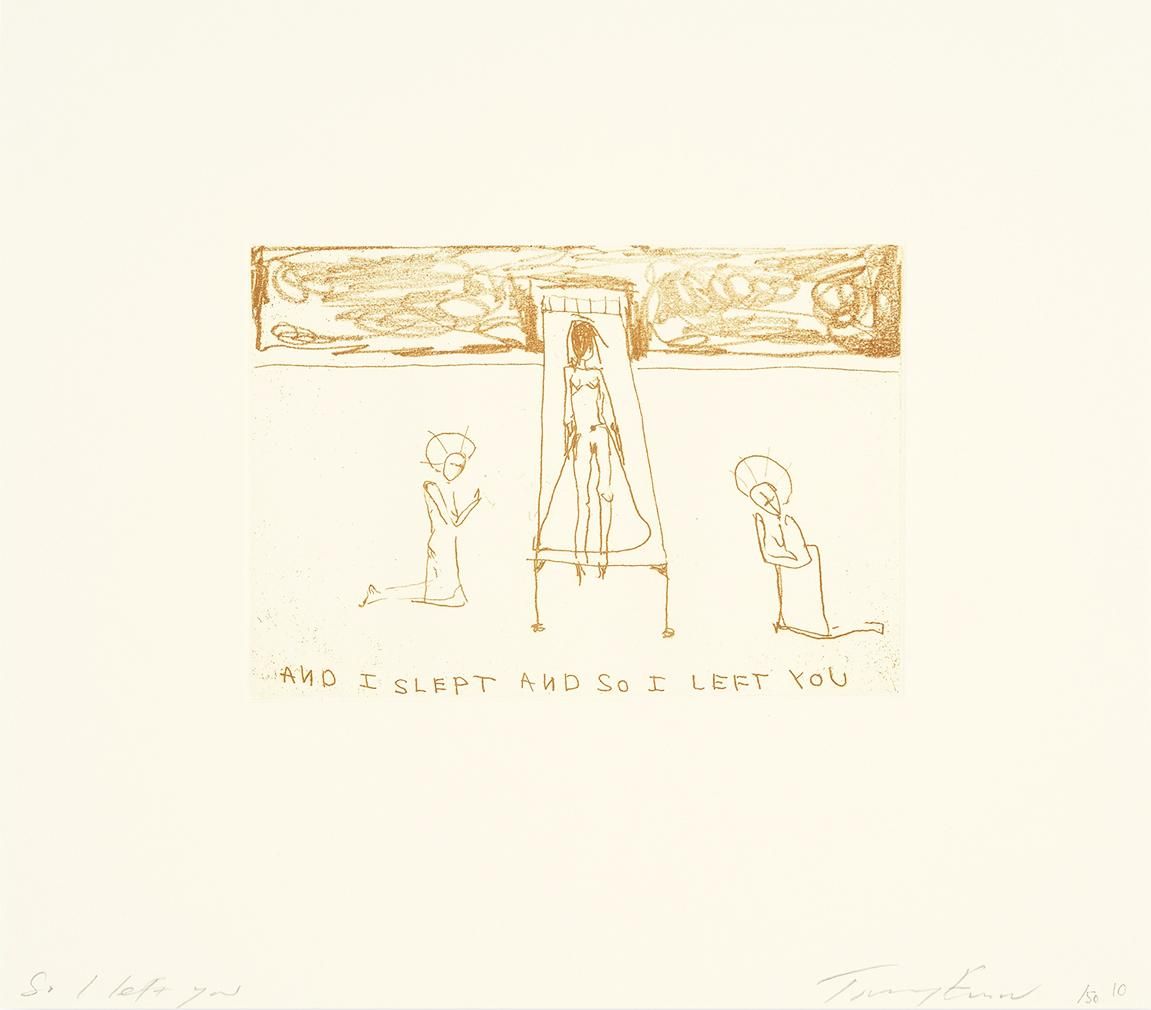 Tracey Emin、NO SUBSTITURE FOR YOUR LOVE Tracey Emin No Substitute For Your Love (Signed Print) 2003