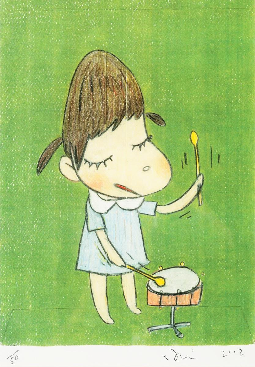 奈良美智 [作品名] Banging the Drum 【公式通販】